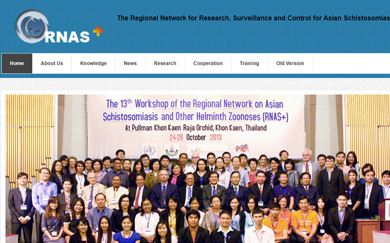 亚洲血吸虫病防治网络 网站设计